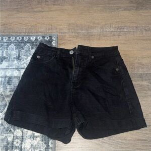 No Boundaries Black Jean Shorts